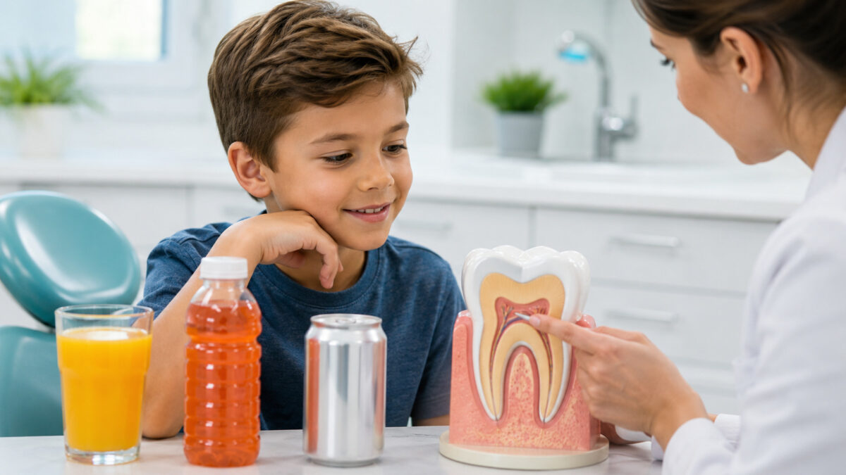 La erosión dental en los niños